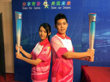 南京先鋒速記為南京青奧會火炬手名單發(fā)布會提供速記